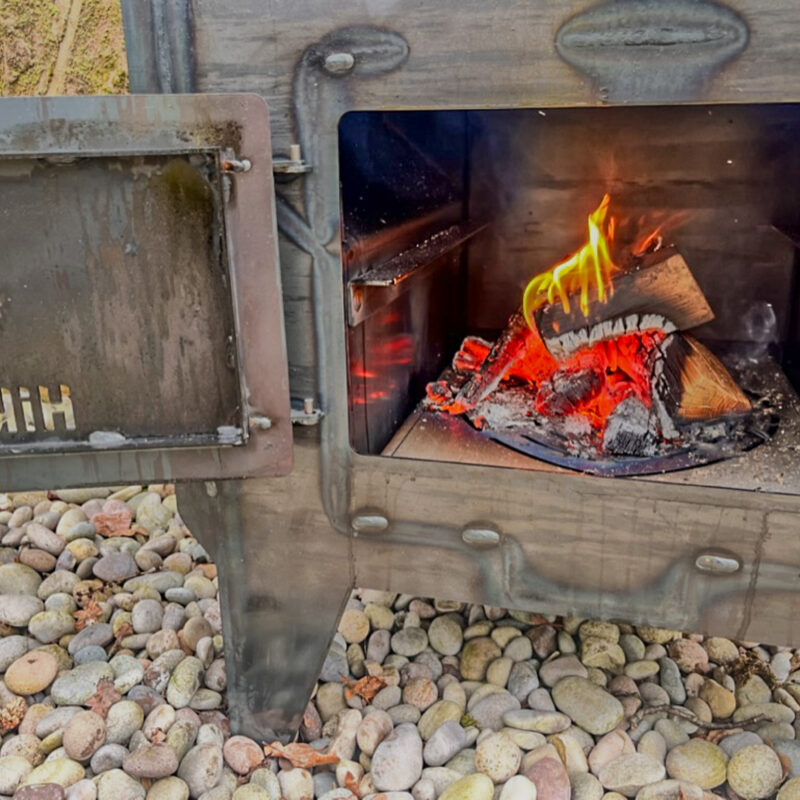 pizza oven fire c/up