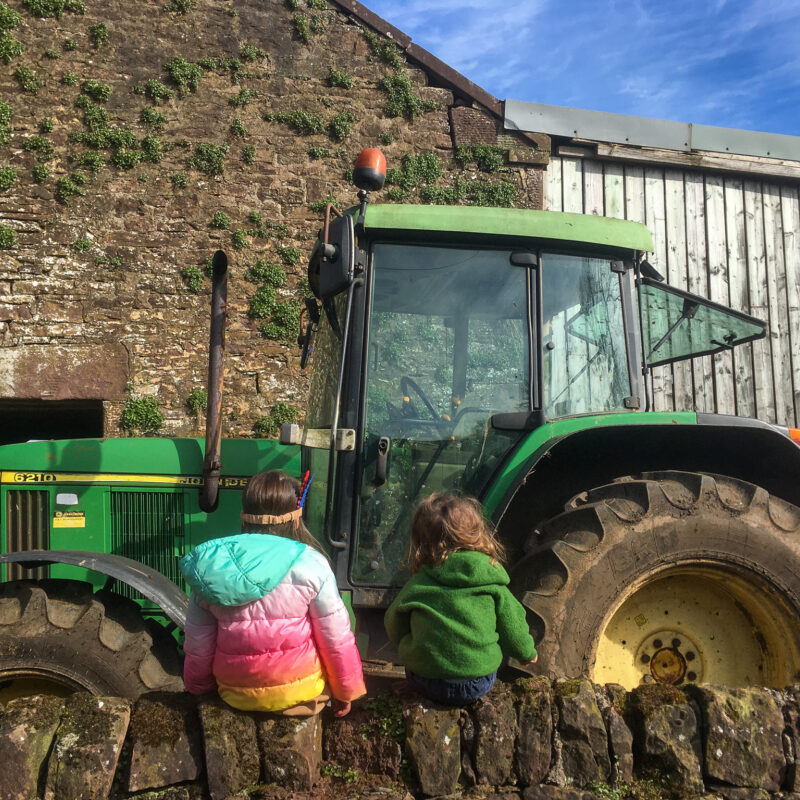 Kids tractor love